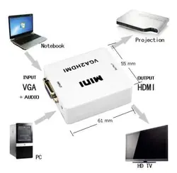 تبدیل VGA به HDMI PNET