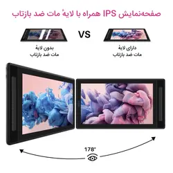 مانیتور طراحی و قلم نوری هویون با پایه مدل Kamvas Pro 16 (2.5K)