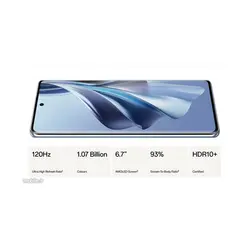 گوشی موبایل اپو Reno10 Global شبکه 5G با حافظه 128 گیگابایت و رم 8 گیگابایت