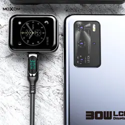 کابل دیتا USB-C به USB-C موکسوم مدل MX-CB92PD