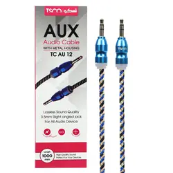 کابل انتقال صدا AUX تسکو مدل TC AU 12 طول 1 متر