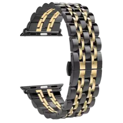 بند فلزی مدل ۷ Bead مناسب برای اپل واچ سایز ۳۸ / ۴۰ / ۴۱ میلی‌متری