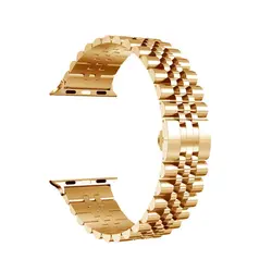 بند فلزی مدل ۷ Bead مناسب برای اپل واچ سایز ۳۸ / ۴۰ / ۴۱ میلی‌متری