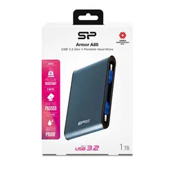 هارد اکسترنال سیلیکون پاور مدل Armor A80 ظرفیت 1 ترابایت