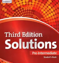 کتاب سو لوشن پری اینترمدیت ویرایش سوم Solutions 3rd Pre Intermediate SB+WB+DVD