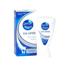 خمیردندان سفیدکننده و خنک کننده پرل دراپس مدل Ice White حجم 50 میلی لیتر