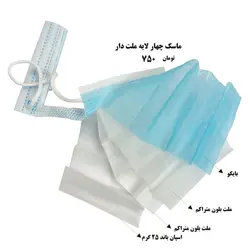 ماسک پزشکی سه لایه