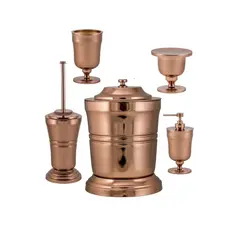 ست اکسسوری سرویس بهداشتی 5تکه DORITA مدلSHELVY