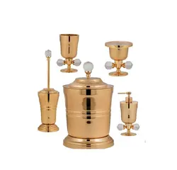 ست اکسسوری سرویس بهداشتی 5تکه DORITA مدلSHELVY