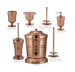 ست اکسسوری سرویس بهداشتی 5تکه DORITA مدلSHELVY