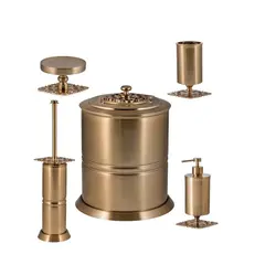 ست اکسسوری سرویس بهداشتی 5تکه DORITA مدل  GIX