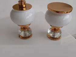ست اکسسوری سرویس بهداشتی 5تکه DORITA مدل  CUVER CRYSTAL