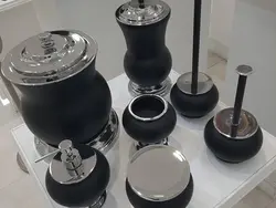 ست اکسسوری سرویس بهداشتی 5تکه DORITA مدل  CUVER CRYSTAL