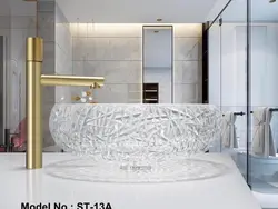 کاسه روشویی کریستال وارداتی کد S-100