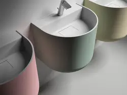 روشویی کورین دیواری دکو مدل آریا