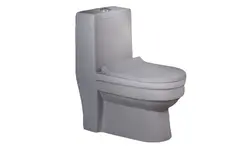 توالت فرنگی آداسا مدل شارک طوسی مات