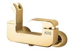 ست 4 تکه شیرآلات کی آی جی ( kig) مدل جنوا طلایی