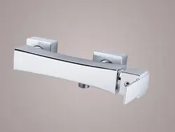 شیر توالت KIG مدل الیزه کروم مات