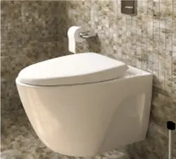 توالت فرنگی دیواری پرشیا سرامیک مدل گلوریا