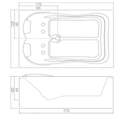 وان جکوزی ویستا مدل بلا