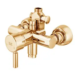 ست 4 تکه شیرآلات کلار مدل آبشار طلایی