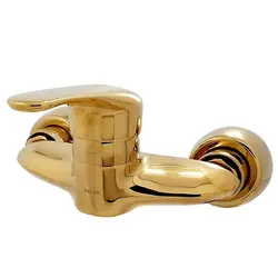 ست 4 تکه شیرآلات کلار مدل دریا طلایی