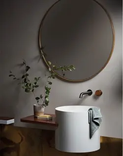 روشویی دیواری نیم پایه کورین دکو مدل مینی تاندو