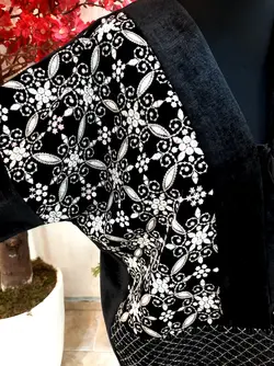 کت مخمل سوزن دوزی