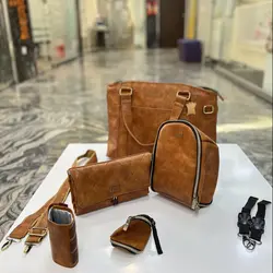 کیف و ساک لوازم مادر، کودک و نوزاد مدل میلا Mila برند اوت Evet رنگ بندی کامل