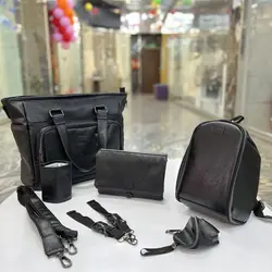 کیف و ساک لوازم مادر، کودک و نوزاد مدل لوییسا Luisa برند اوت Evet رنگ بندی کامل