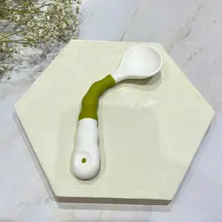 قاشق غذاخوری حالت گیرنده نوزاد و کودک سری پلاستیکی