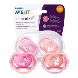 پستانک 6-18 ماه فیلیپس اونت Philips Avent طرح فرشته و یونیکورن