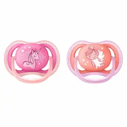 پستانک 6-18 ماه فیلیپس اونت Philips Avent طرح فرشته و یونیکورن