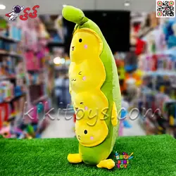 عروسک نخود فرنگی بالشتی پولیشی اسباب بازی 50 و 80 سانتیمتر