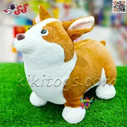 عروسک سگ سوسیسی پاکوتاه پولیشی اسباب بازی 35 سانتیمتر