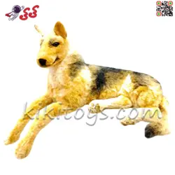 عروسک سگ ژرمن شپرد پولیشی بزرگ اسباب بازی 100 سانتیمتر