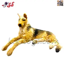 عروسک سگ ژرمن شپرد پولیشی بزرگ اسباب بازی 100 سانتیمتر