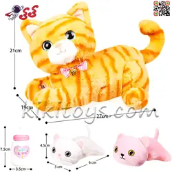 گربه اسباب بازی سنسوری و موزیکال با بچه CAT PETS 93381E