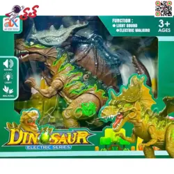 ربات دایناسور و اژدها سبز بالدار اسباب بازی DINOSAUR 914