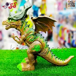 ربات دایناسور و اژدها سبز بالدار اسباب بازی DINOSAUR 914