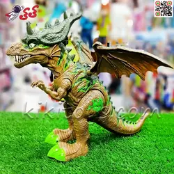ربات دایناسور و اژدها سبز بالدار اسباب بازی DINOSAUR 914