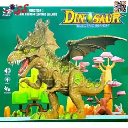ربات دایناسور و اژدها سبز بالدار اسباب بازی DINOSAUR 914