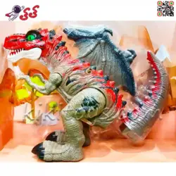ربات دایناسور تیرکس قرمز بالدار اسباب بازی DINOSAUR 912