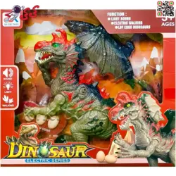 اژدها راهرو و تخم گذار اسباب بازی DINOSAUR 908A