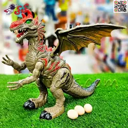 اژدها راهرو و تخم گذار اسباب بازی DINOSAUR 908A