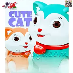 گربه موزیکال و حرکتی چشم تیله ای اسباب بازی کودک FW2070