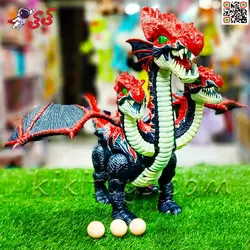 ربات دایناسور و اژدها سه سر راهرو و تخم گذار اسباب بازی DINOSAUR 919