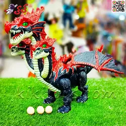ربات دایناسور و اژدها سه سر راهرو و تخم گذار اسباب بازی DINOSAUR 919