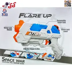 کلت و تفنگ آب پاش اسباب بازی مدل ایکس شات Water Gun 648-102