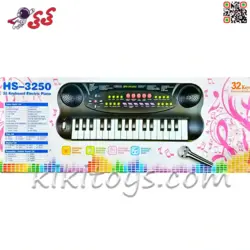 ارگ اسباب بازی موزیکال با میکروفون Keyboard Electric piano HS 3250